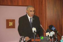 الوزير خلال كلمته 