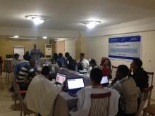 صورة من دورة التقرير الاستقصائي 