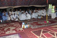 جانب من الحضور من بينهم الشاعر الكبير أحمدو ولد عبد القادر