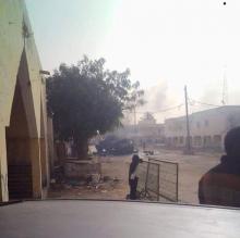 صورة من الحريق 