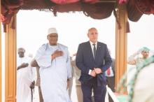 الرئيسان الموريتاني محمد ولد الشيخ الغزواني والمالي إبراهيم بوبكر كيتا