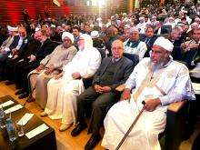 العلامة الشيخ الددو خلال مشاركته في حفل افتتاح جامع الجزائر