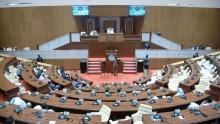 صورة من داخل قاعة البرلمان في أولى جلساته للعام الجديد