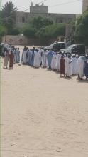 صورة من وقفة اليوم 