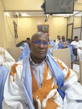 الشيخ أحمد ولد الزحاف - وزير المياه الأسبق في ندوة المركز الموريتاني للدراسات والبحوث الاسراتيجية