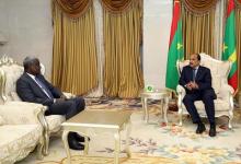 المفوض مع الرئيس الموريتاني 