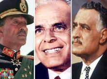 عبد الناصر وبوركيبه والسادات