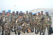 صورة من قوة موريتانية في حفظ السلام 