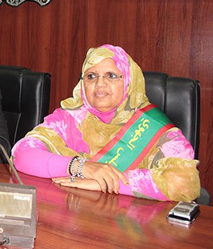 فاطمة بنت عبد المالك: رئيسة جهة نواكشوط