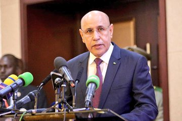 الرئيس الموريتاني محمد ولد الشيخ الغزواني 