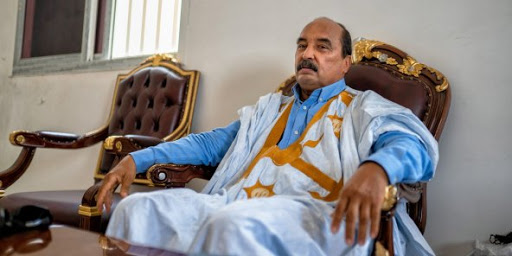الرئيس السابق محمد ولد عبد العزيز
